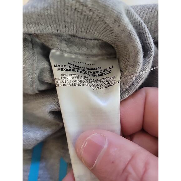 NWT Jordan Jump Man Gray Purple Blue Big Logo SS T Shirt Men's Large - Picture 12 of 12